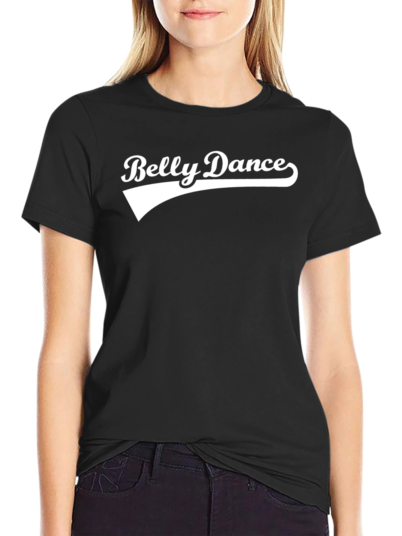 Belly Dance Black T-Shirt