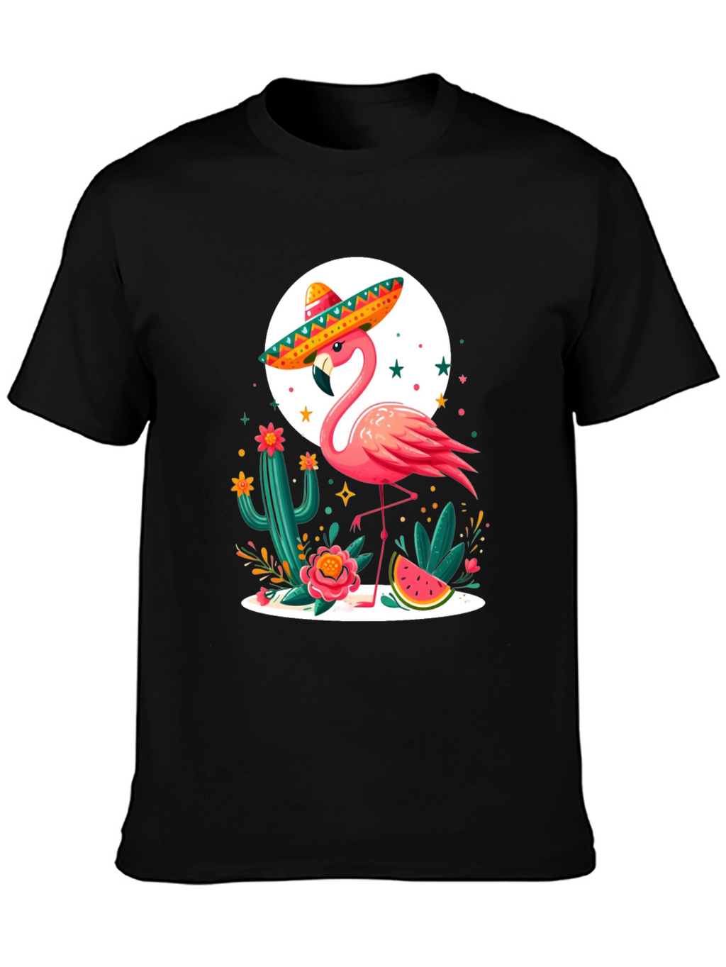 Flamingo Fiesta T-Shirt - Tropical Party Tee