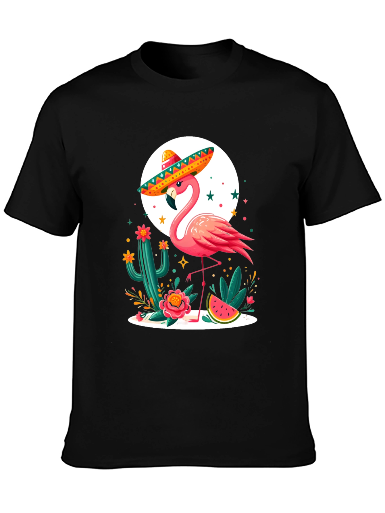 Flamingo Fiesta T-Shirt - Tropical Party Tee