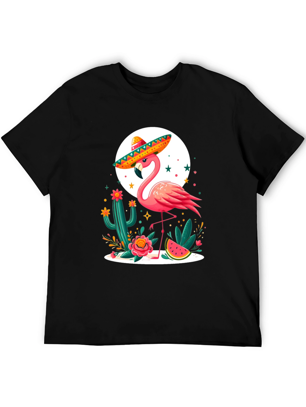 Flamingo Fiesta T-Shirt - Tropical Party Tee