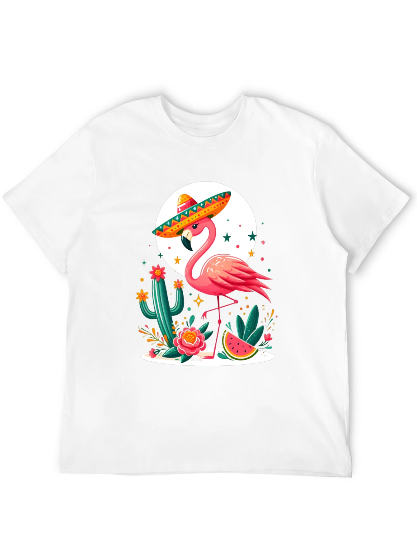 Flamingo Fiesta T-Shirt - Tropical Party Tee