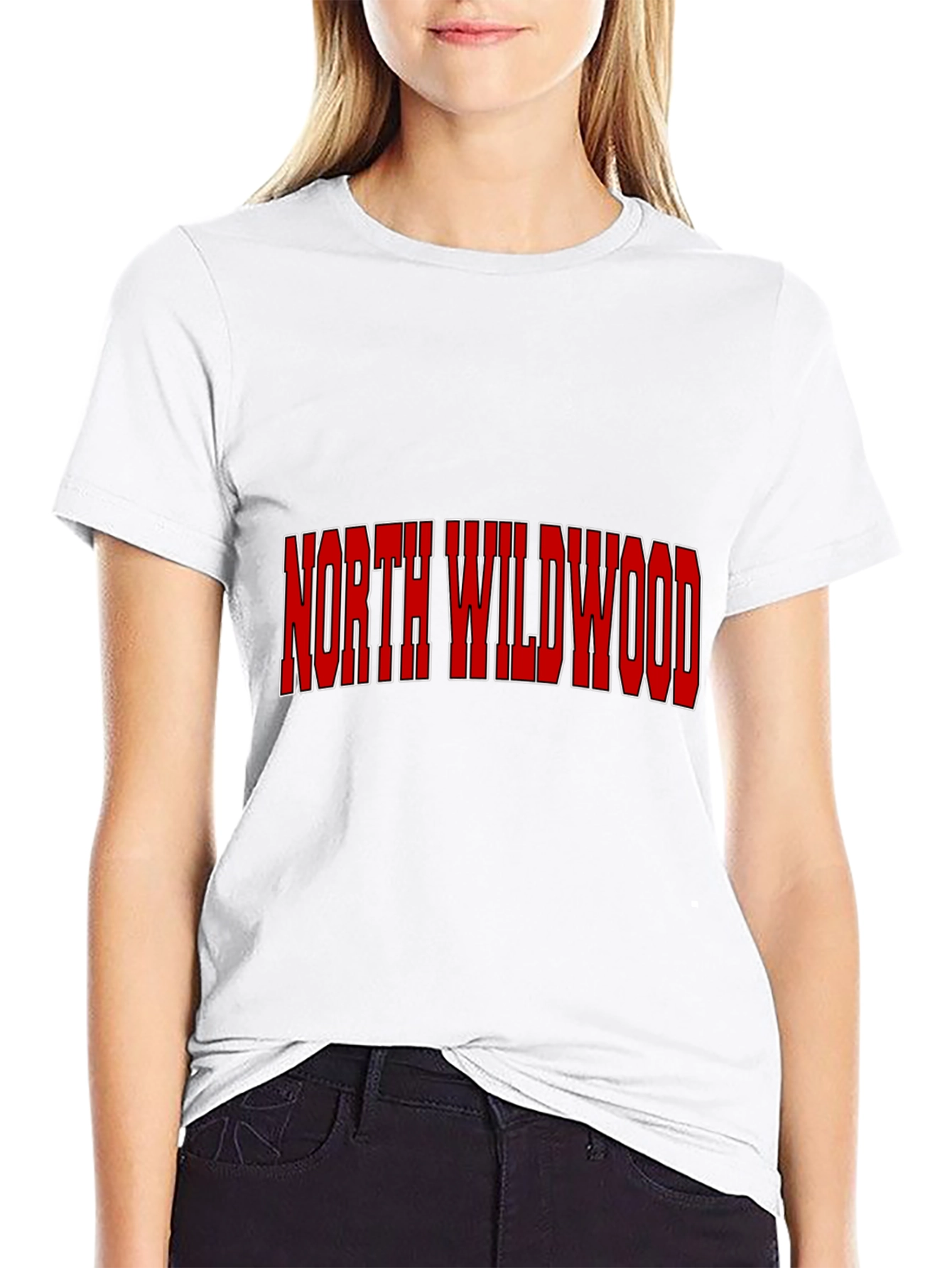 North Wildwood Graphic Tee - Black