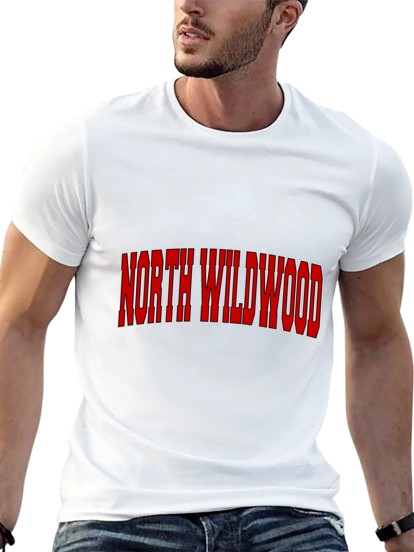 North Wildwood Graphic Tee - Black