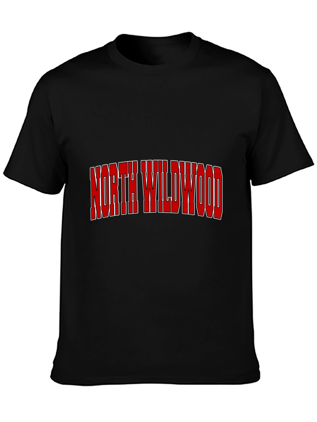 North Wildwood Graphic Tee - Black