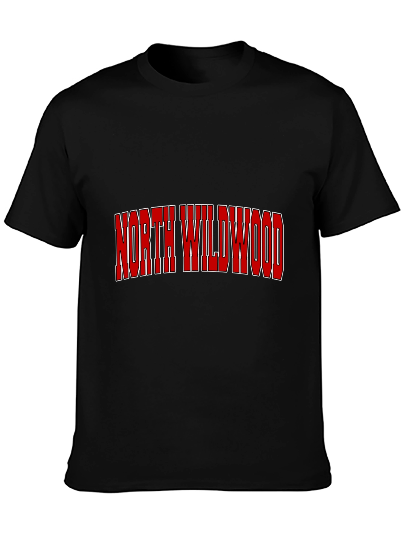 North Wildwood Graphic Tee - Black