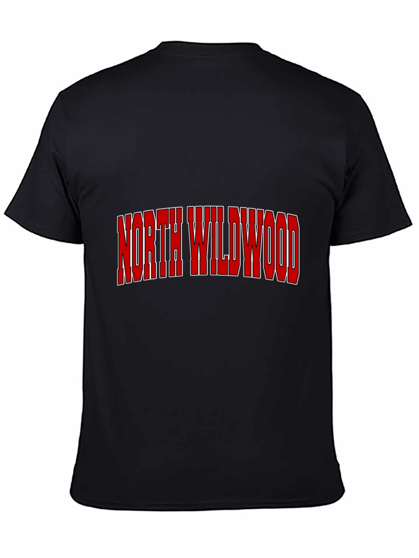 North Wildwood Graphic Tee - Black