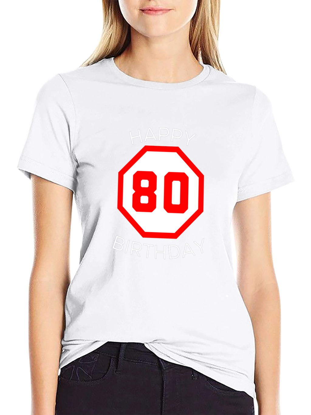 Happy 80th Birthday Graphic Tee