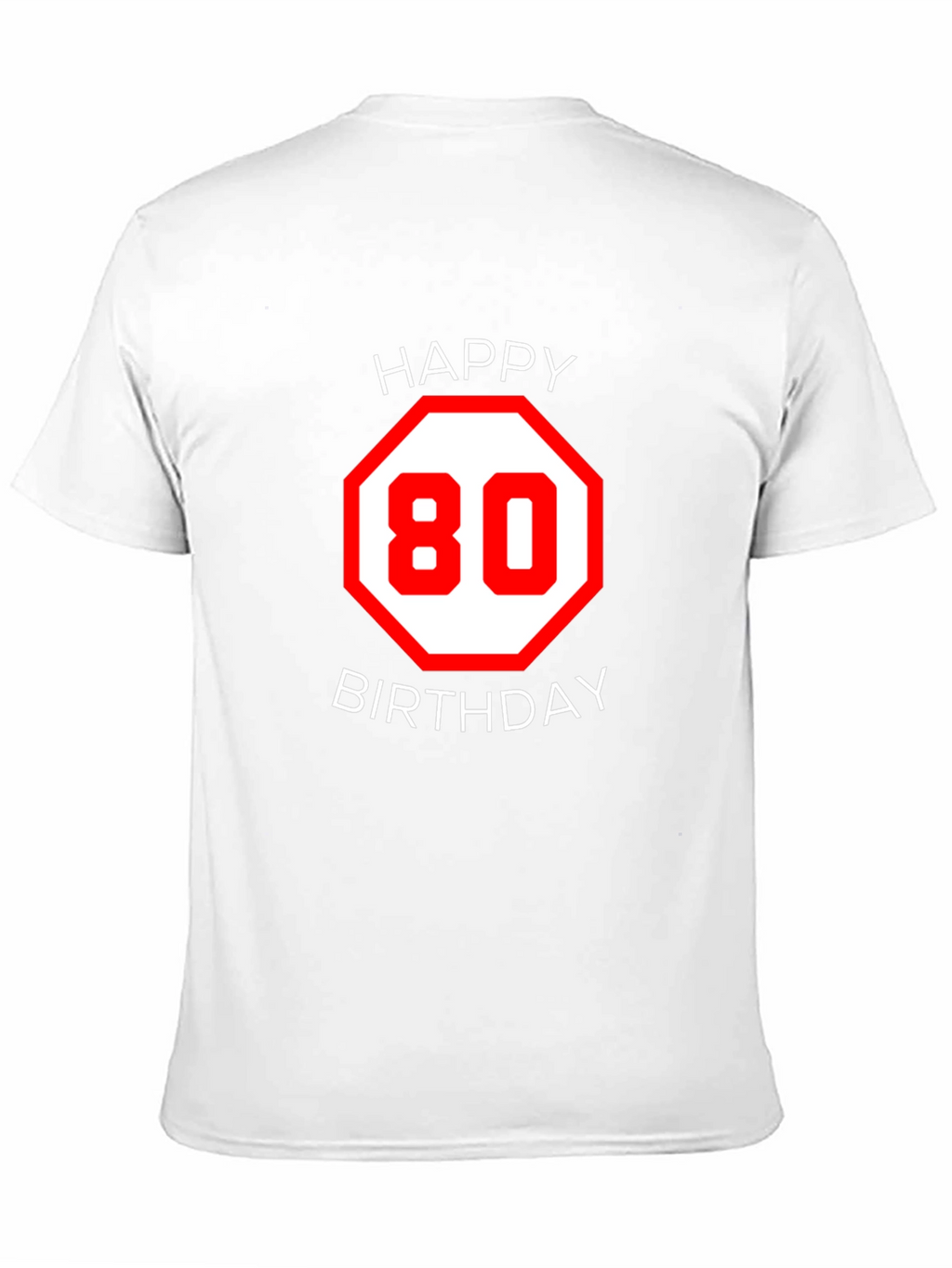 Happy 80th Birthday Graphic Tee