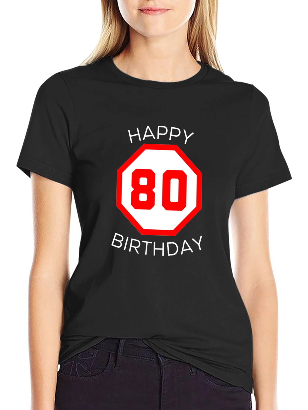 Happy 80th Birthday Graphic Tee