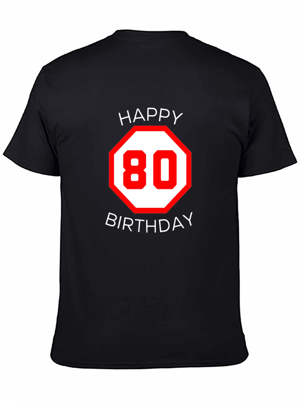 Happy 80th Birthday Graphic Tee