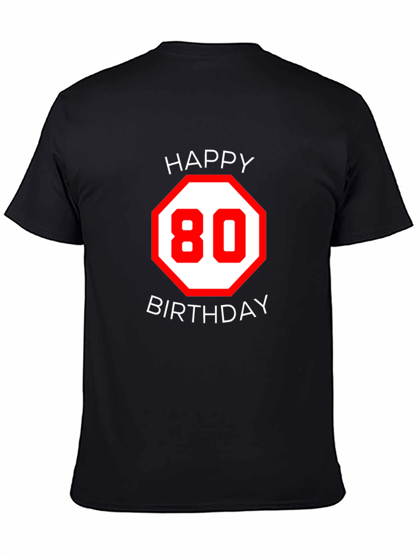 Happy 80th Birthday Graphic Tee
