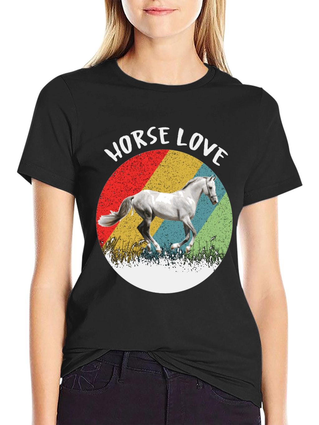 Horse Love T-Shirt - Retro Style Tee