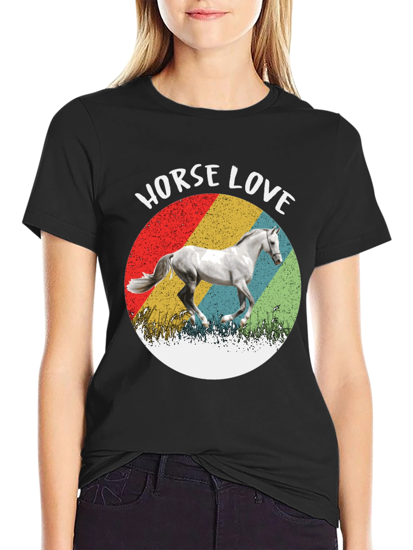 Horse Love T-Shirt - Retro Style Tee
