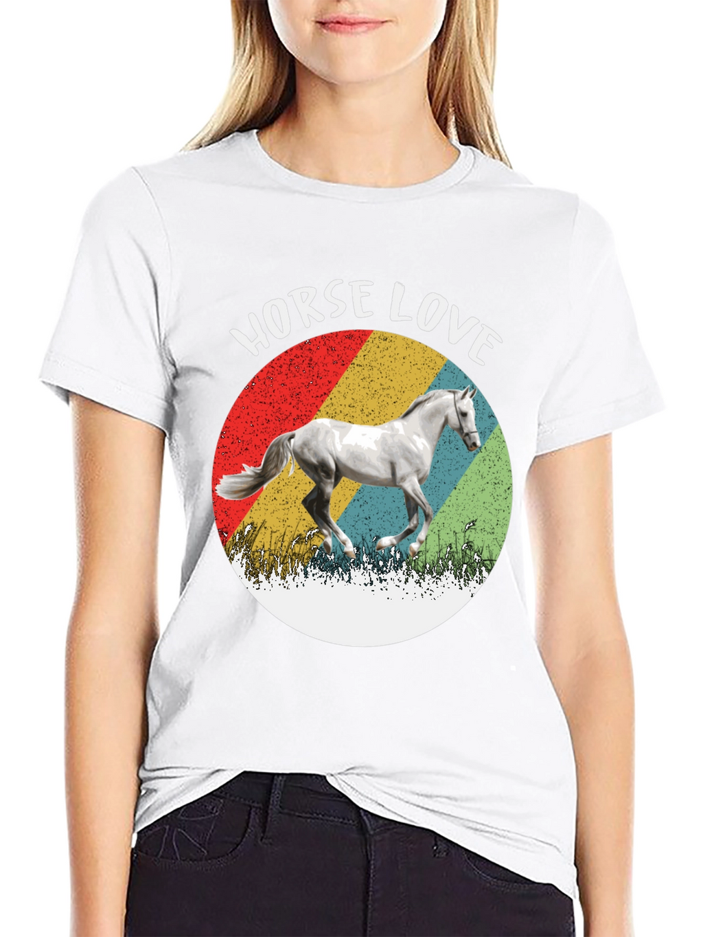 Horse Love T-Shirt - Retro Style Tee