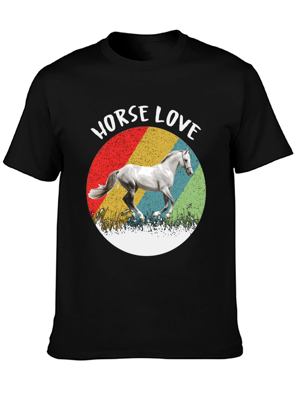 Horse Love T-Shirt - Retro Style Tee
