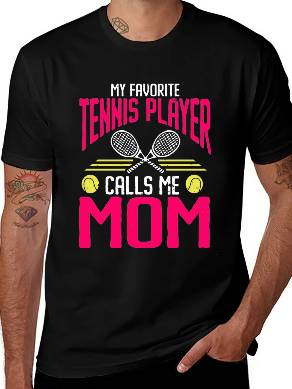 My Favorite Tennis Player Calls Me Mom T-Shirt