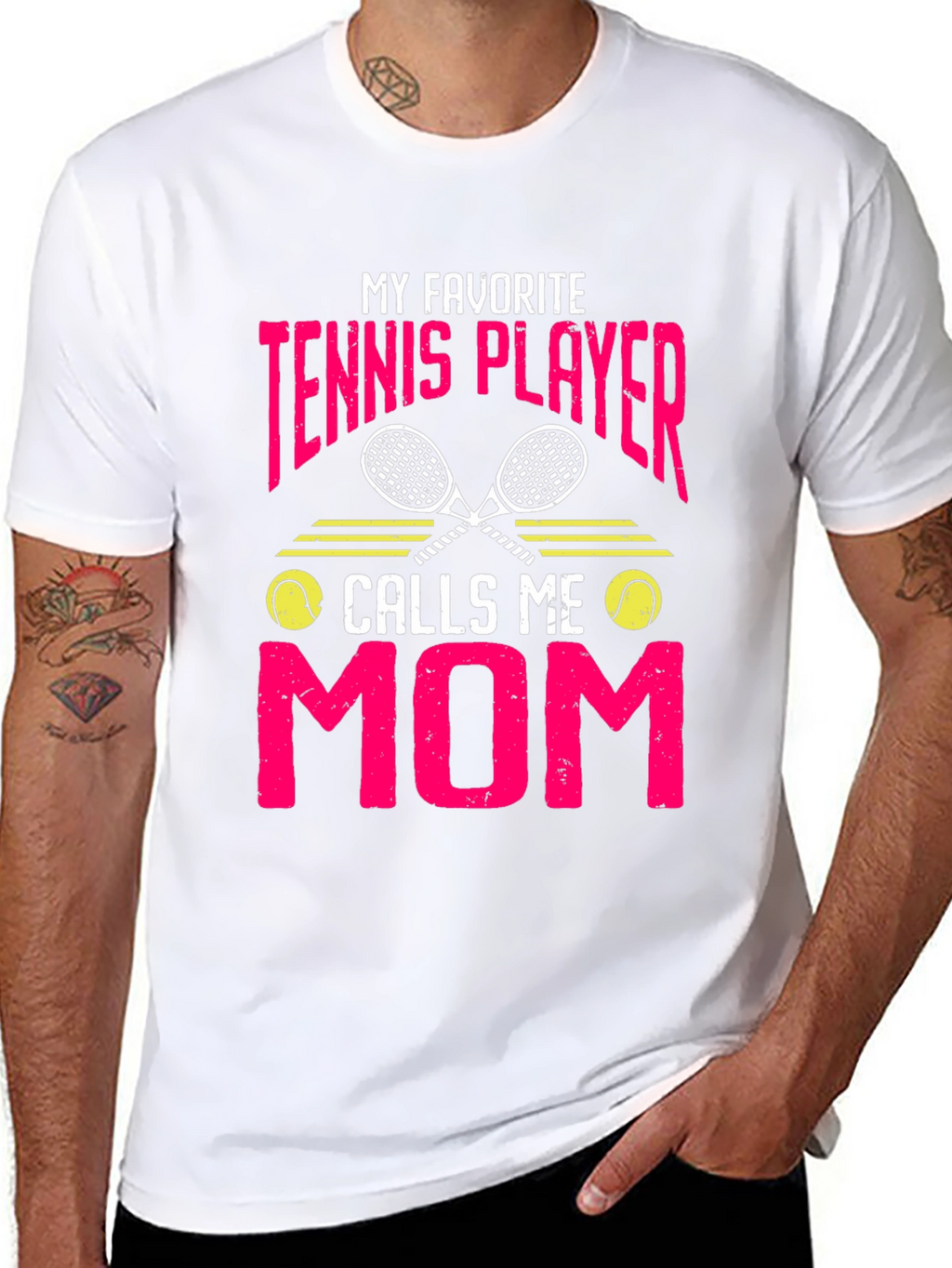 My Favorite Tennis Player Calls Me Mom T-Shirt
