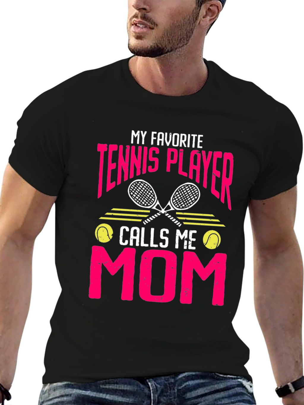 My Favorite Tennis Player Calls Me Mom T-Shirt