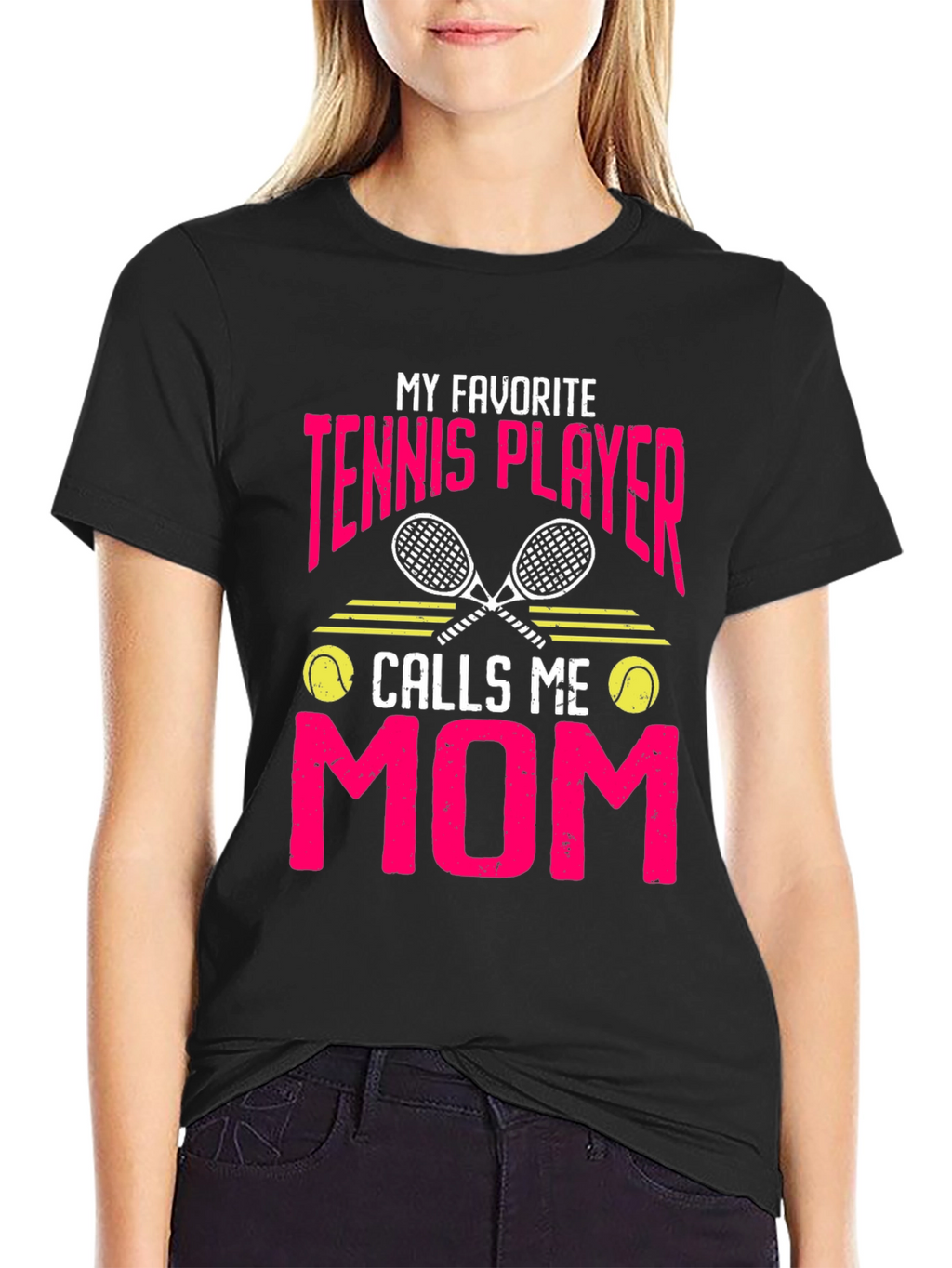 My Favorite Tennis Player Calls Me Mom T-Shirt