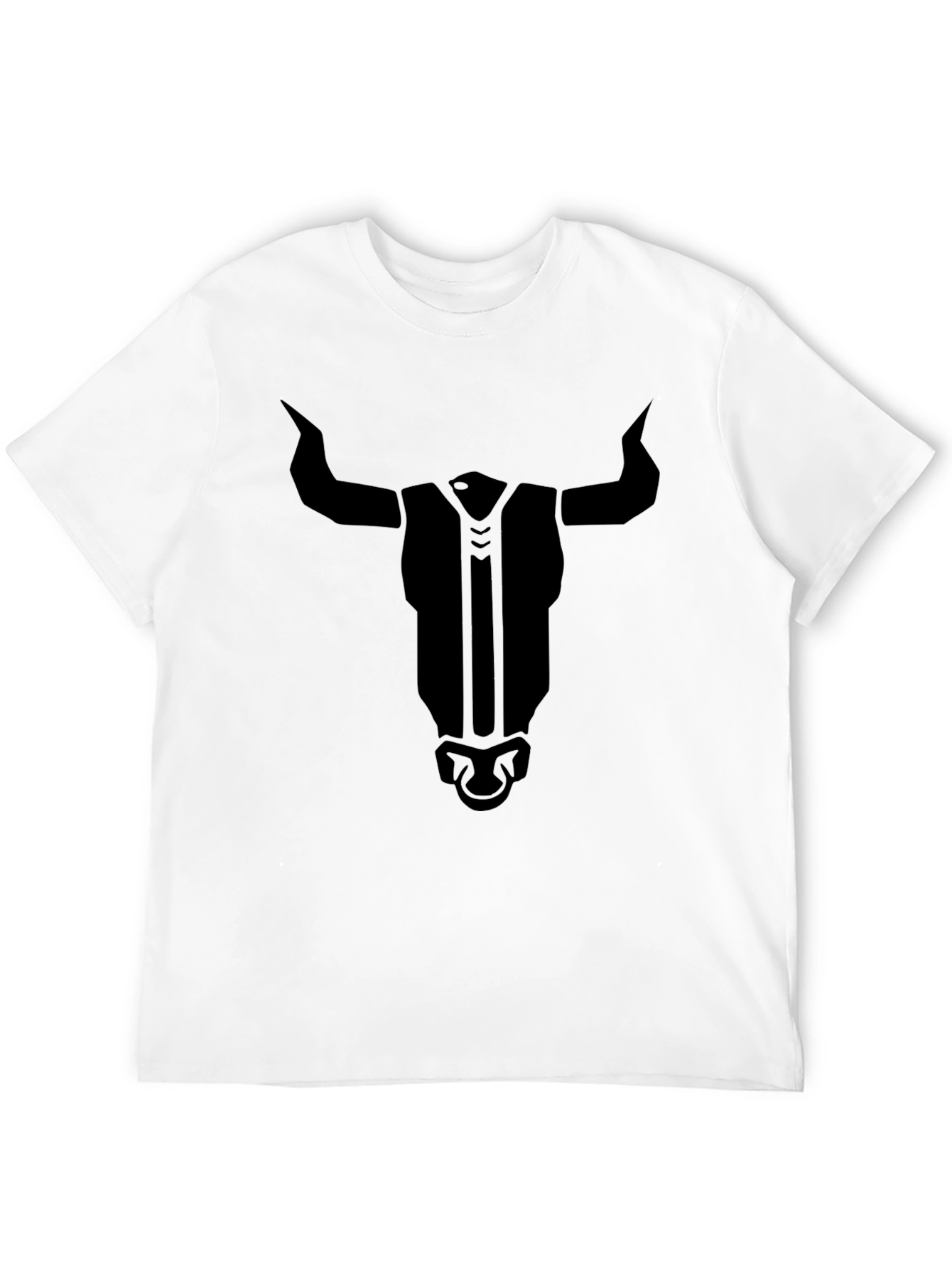 Black Bull Graphic Tee - Mens Crew Neck