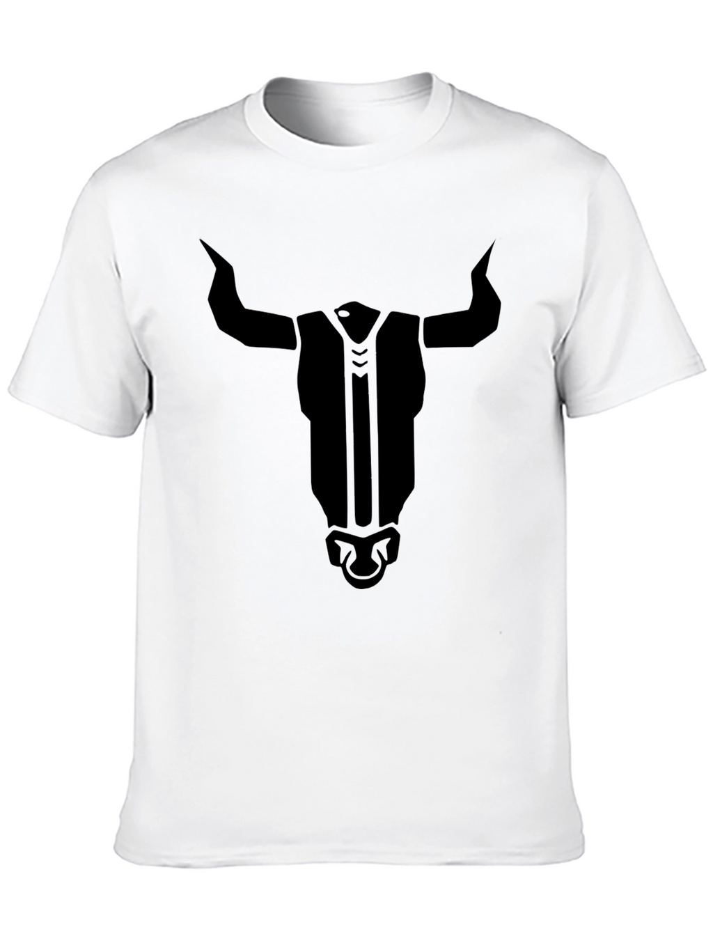 Black Bull Graphic Tee - Mens Crew Neck