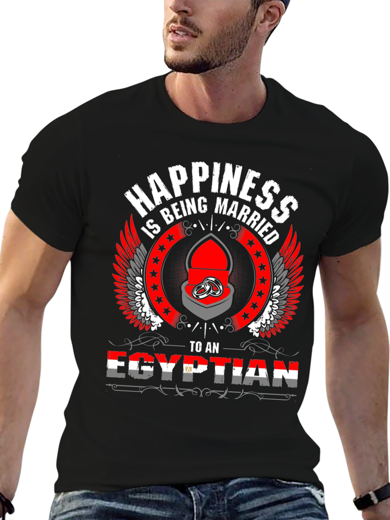 Happiness is Being Married to an Egyptian T-Shirt