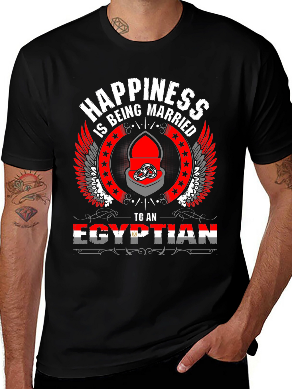 Happiness is Being Married to an Egyptian T-Shirt
