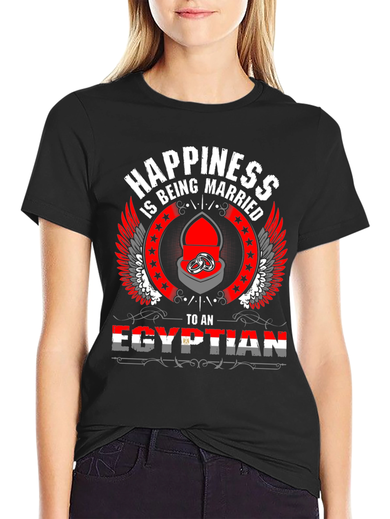 Happiness is Being Married to an Egyptian T-Shirt