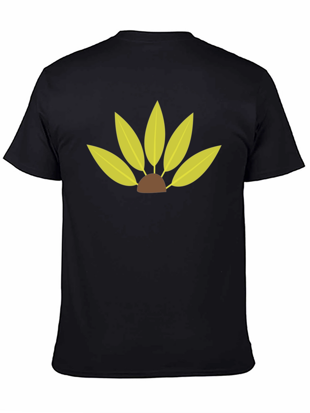 Leaf Petal Graphic Tee - Modern Style