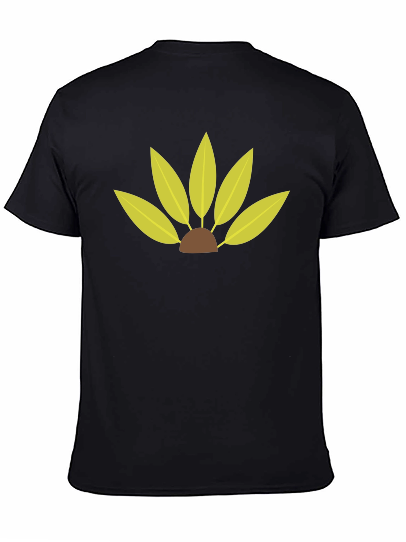 Leaf Petal Graphic Tee - Modern Style
