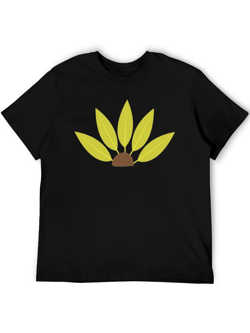 Leaf Petal Graphic Tee - Modern Style