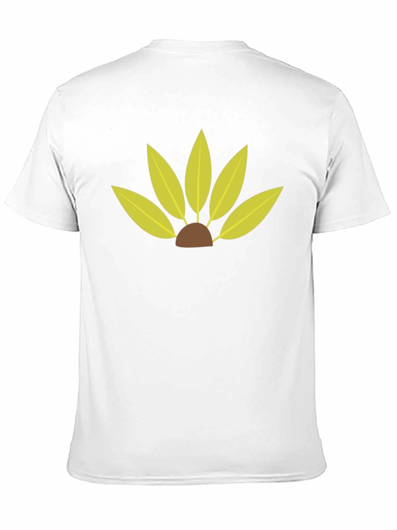 Leaf Petal Graphic Tee - Modern Style