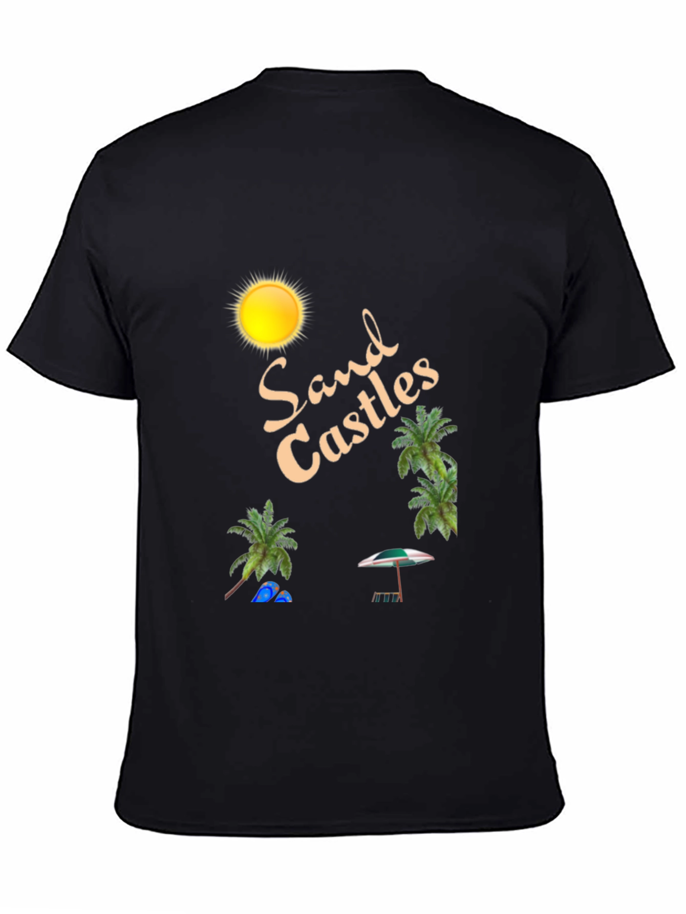 Sand Castles Graphic Tee - Island Vacation Vibes