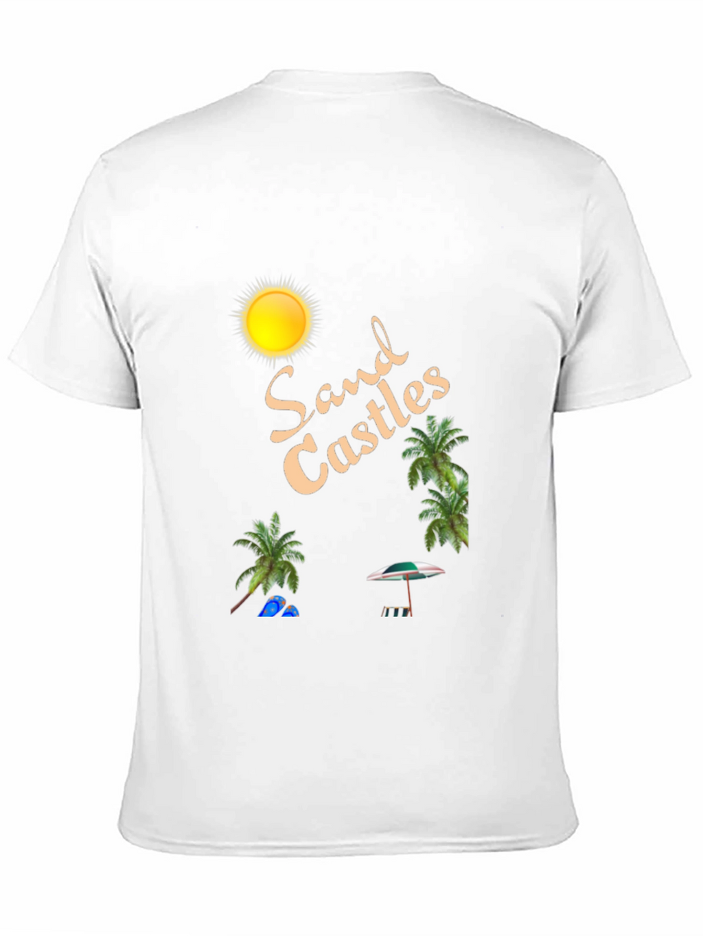 Sand Castles Graphic Tee - Island Vacation Vibes