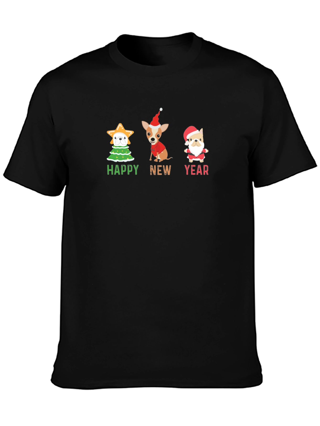 Happy New Year Chihuahua T-Shirt