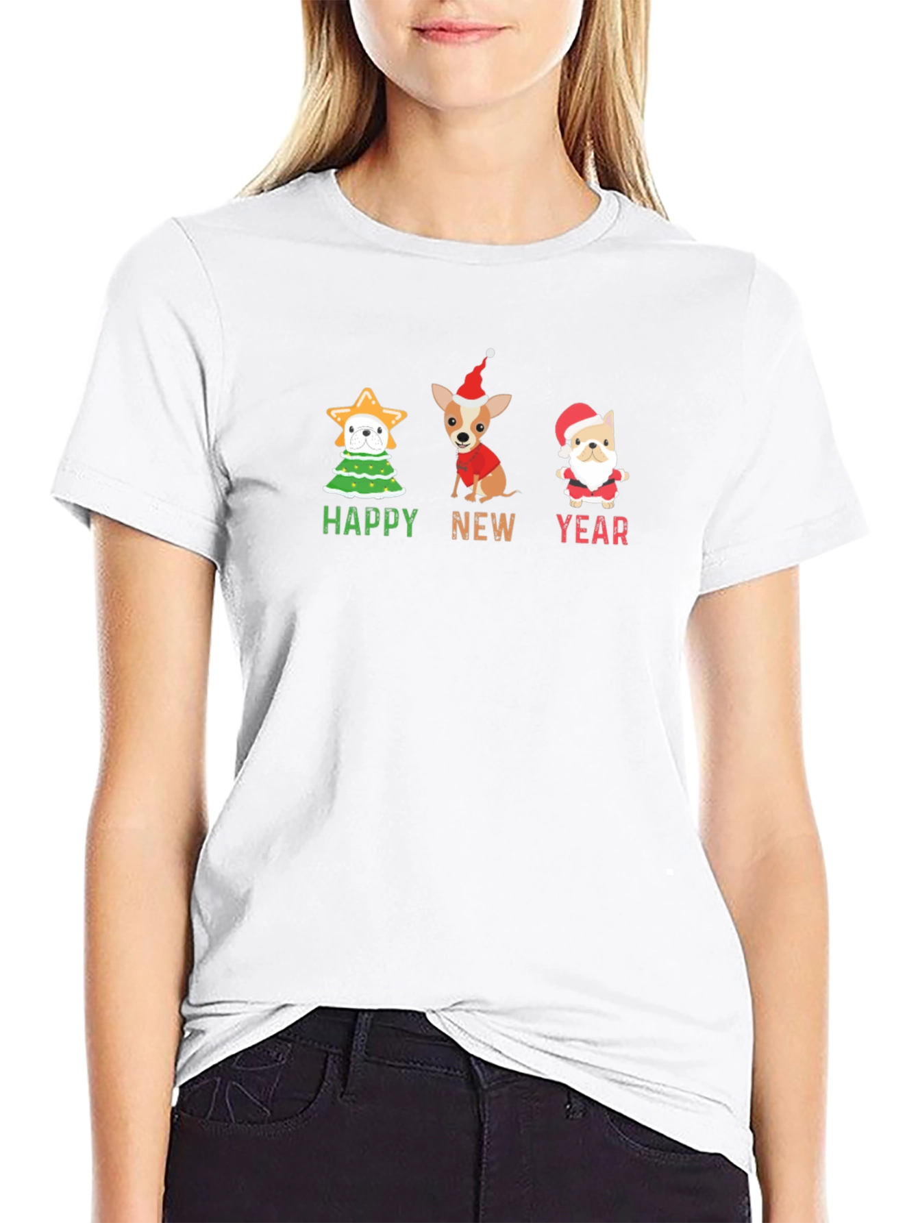 Happy New Year Chihuahua T-Shirt