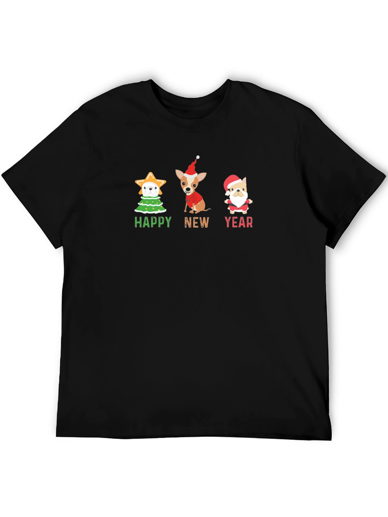 Happy New Year Chihuahua T-Shirt
