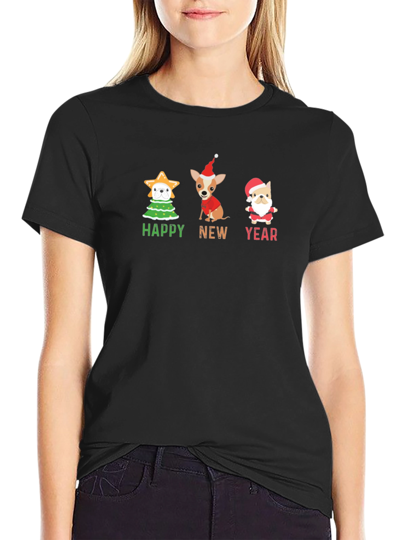 Happy New Year Chihuahua T-Shirt