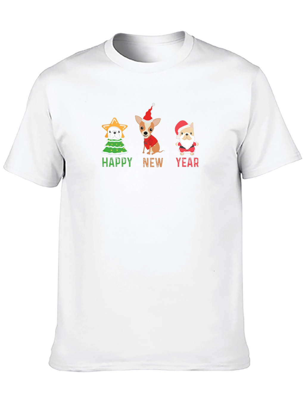 Happy New Year Chihuahua T-Shirt