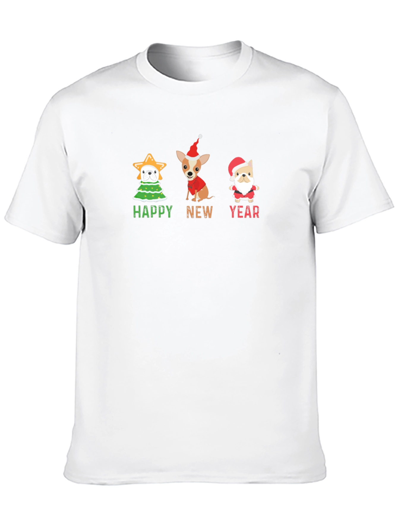 Happy New Year Chihuahua T-Shirt