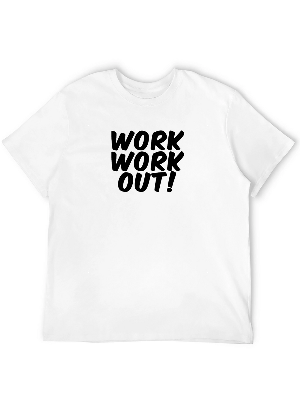 Work Out Black T-Shirt