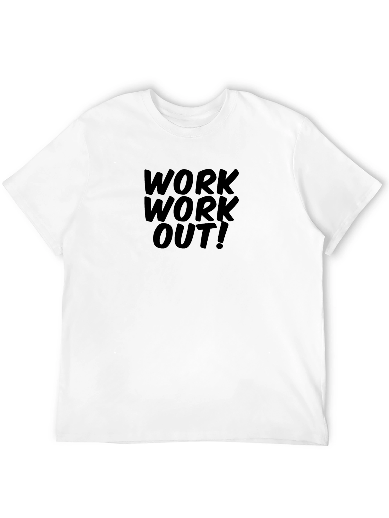 Work Out Black T-Shirt