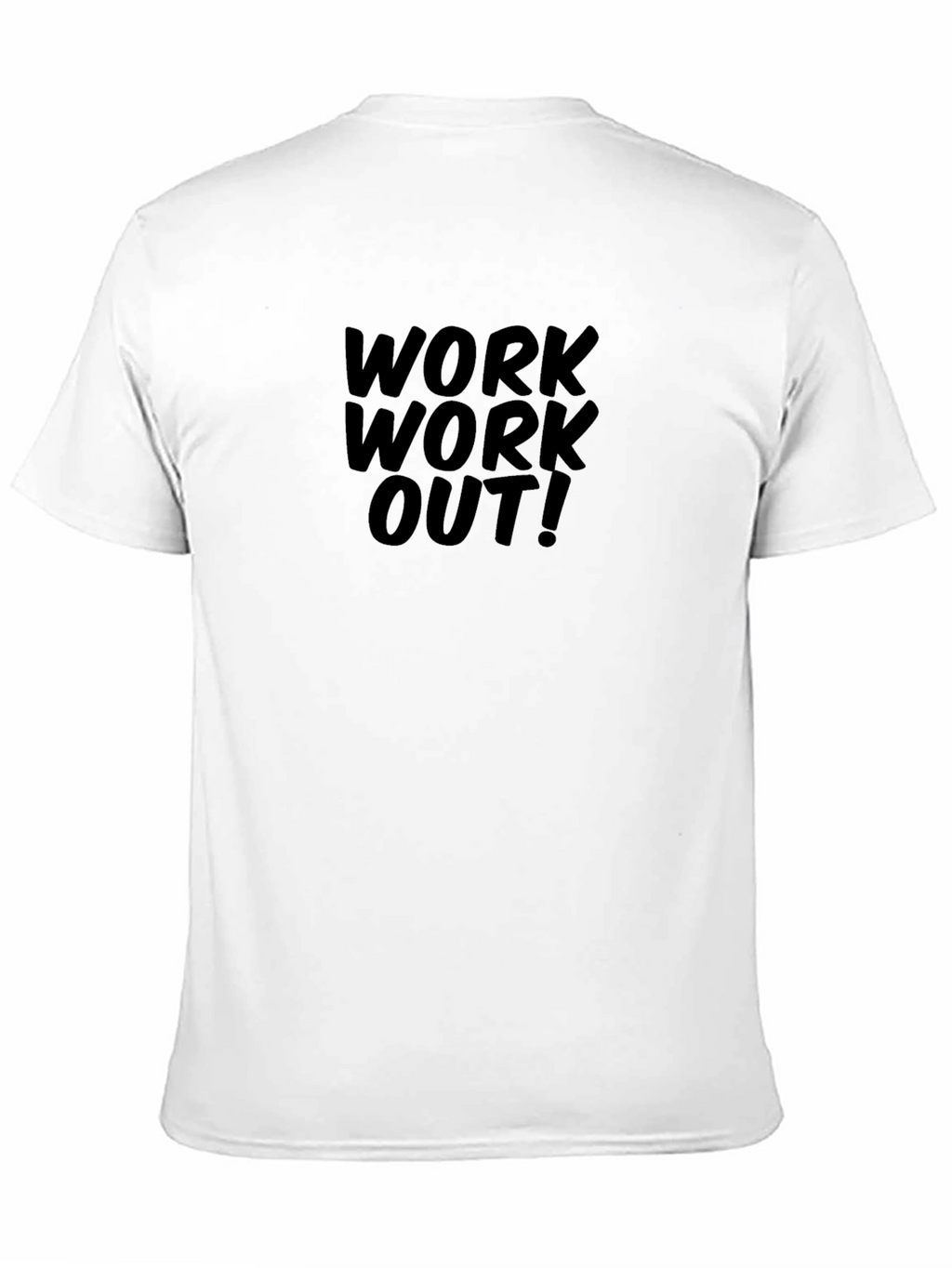 Work Out Black T-Shirt