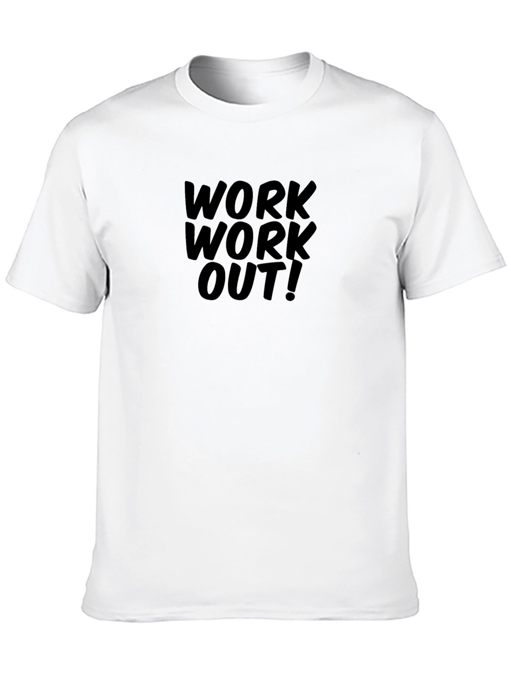 Work Out Black T-Shirt