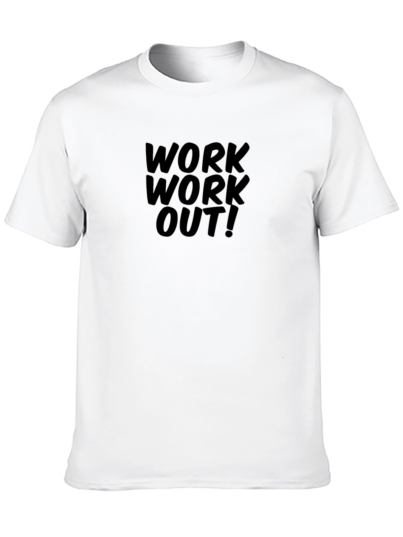 Work Out Black T-Shirt