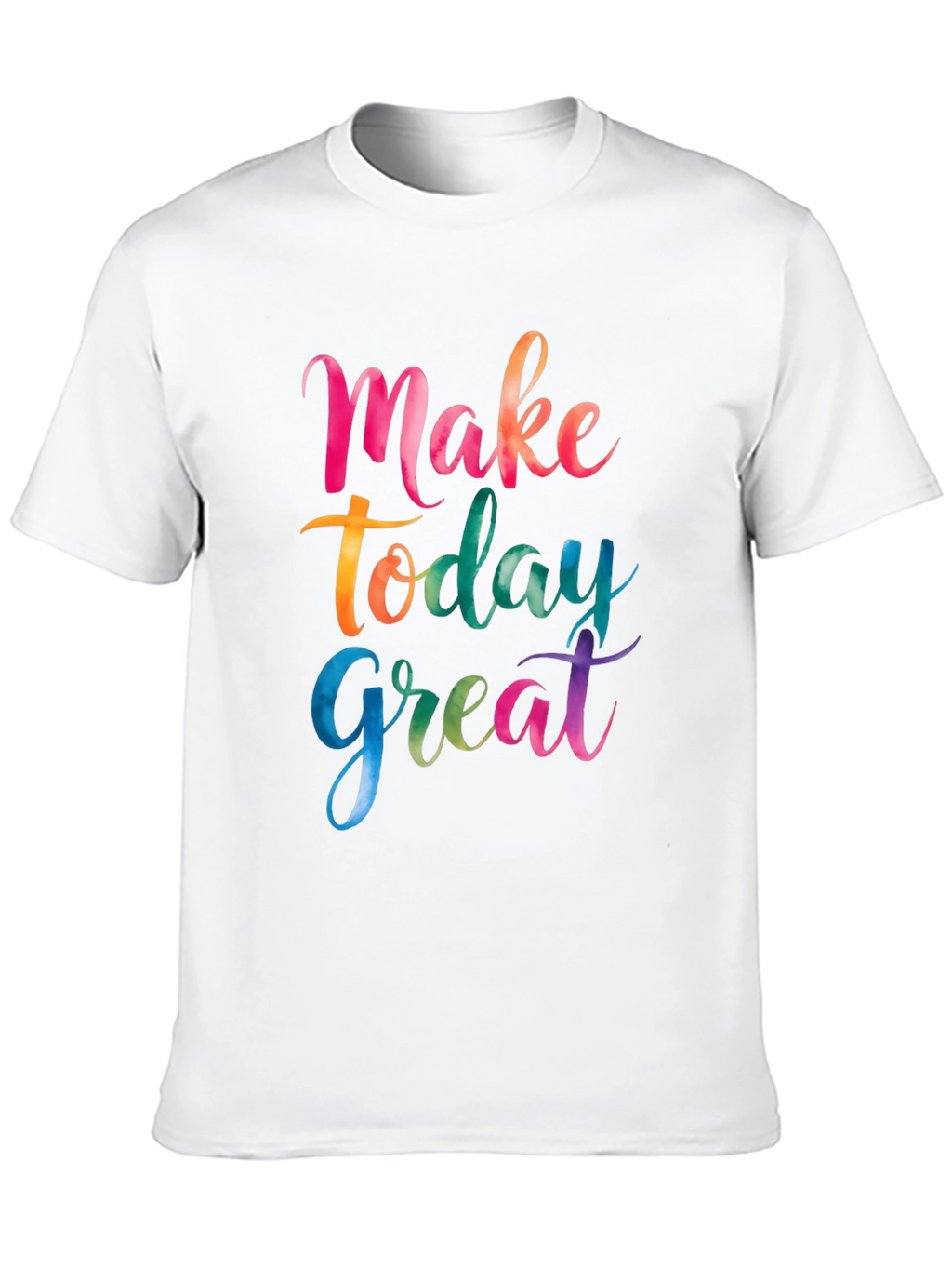 Make Today Great Black Graphic T-Shirt