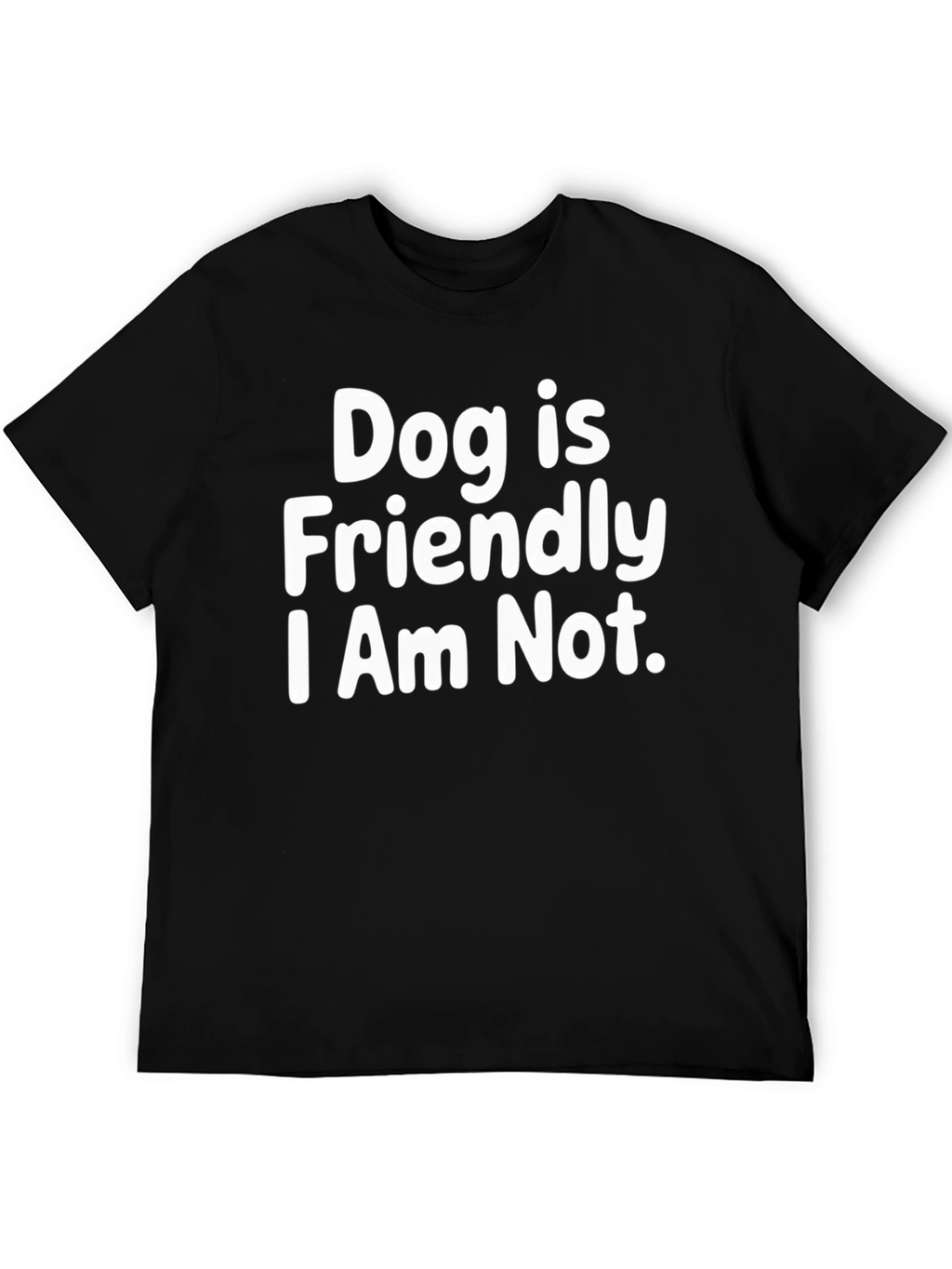 Dog Friendly T-Shirt - Funny Sarcastic Tee