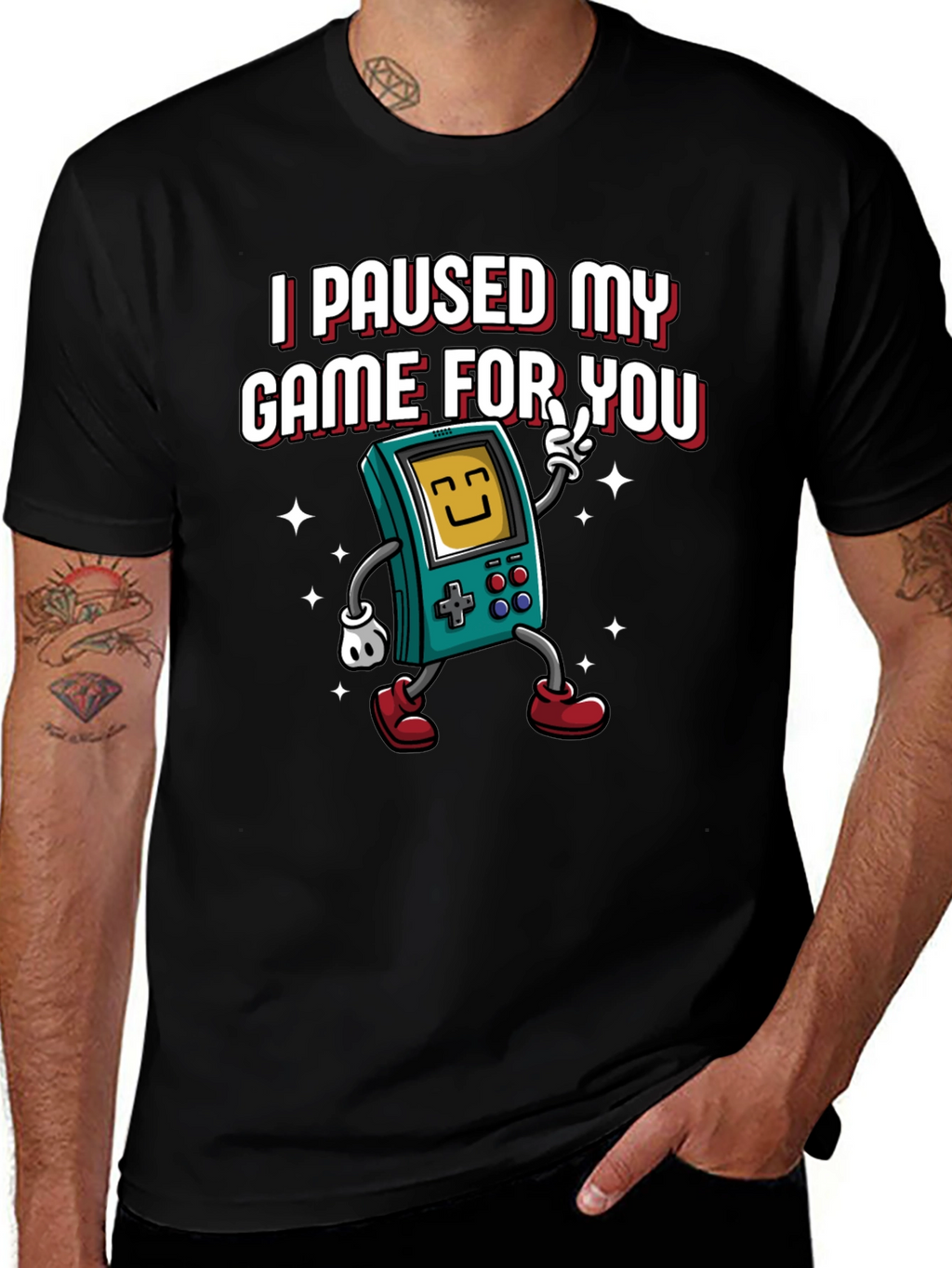 I Paused My Game For You Graphic Tee
