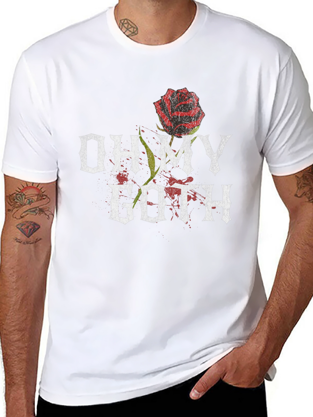 Oh My Goth Black Graphic Tee