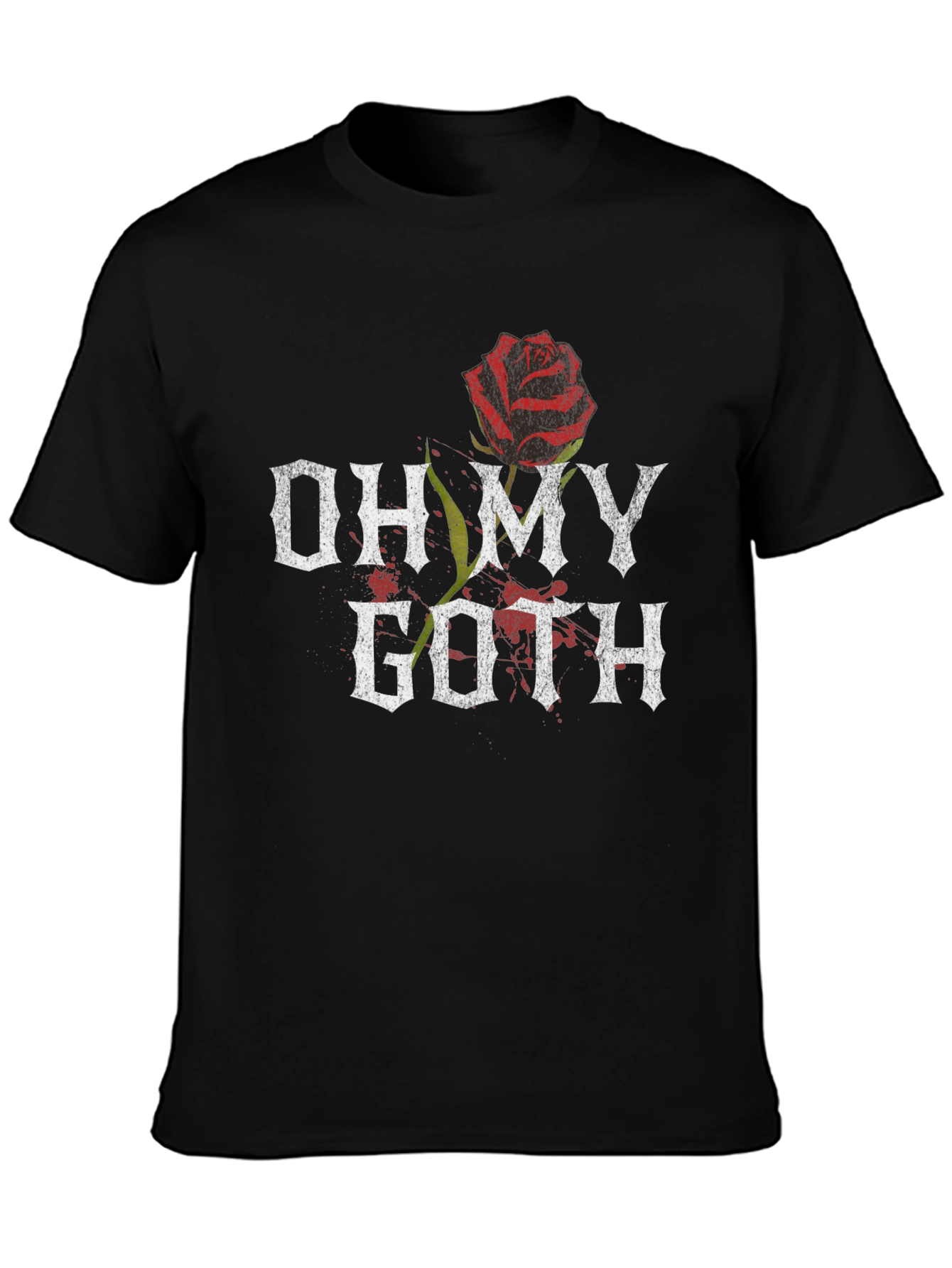 Oh My Goth Black Graphic Tee